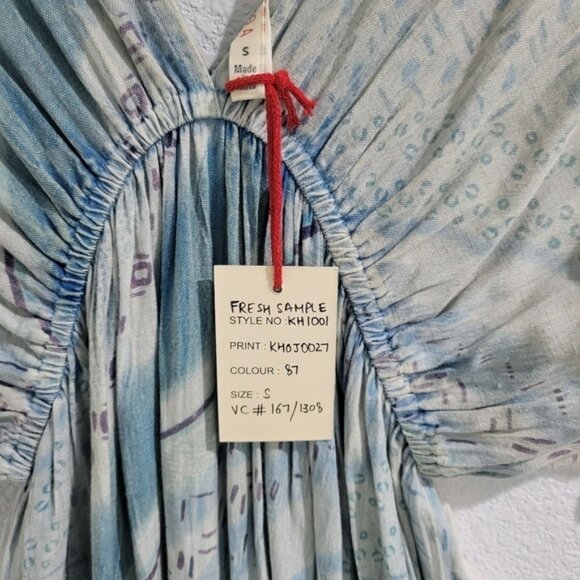 Anthropologie RAGA BOHO Maxi Dress with tassels NWT Size S - Picture 6 of 9